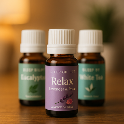 Coleção de Óleos Essenciais CozyFlame™ – Conjunto de 3