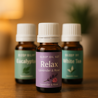 Coleção de Óleos Essenciais CozyFlame™ – Conjunto de 3