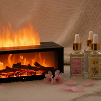 CozyFlame Relaxation Pack – Diffuser + Essential Oil Set