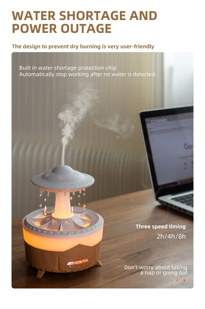 CozyFlame™ AuraMist Mini Humidificador 🇵🇹