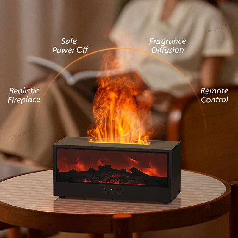 Difusor de Lareira CozyFlame™ Aurora